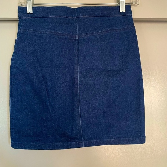 Denim Lace-Up Mini Skirt by Forever 21 (Size Small) - Picture 3 of 3